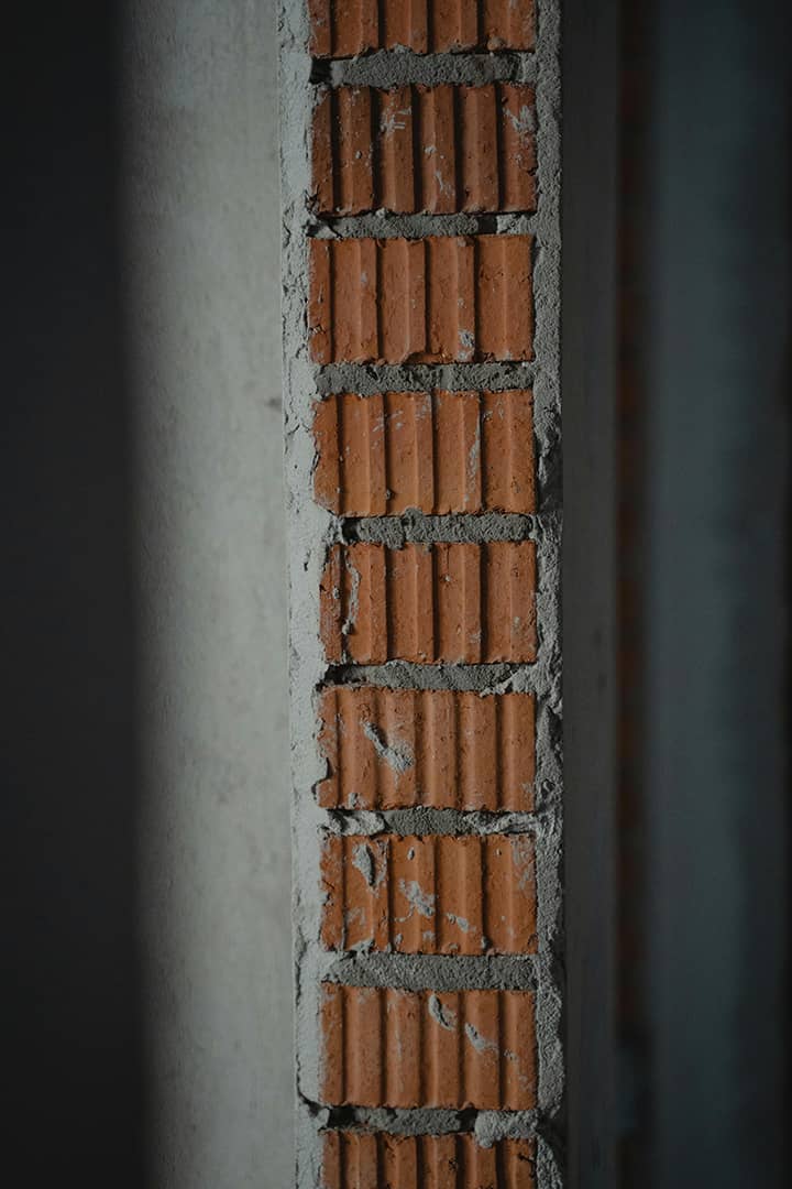 Stěna s omítkou